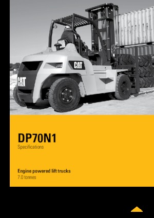 Dizelski viljuškari Caterpillar DP70N1