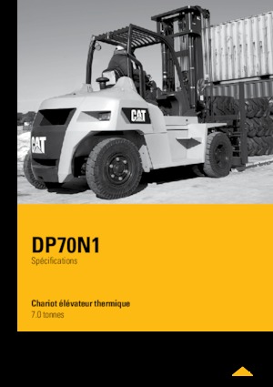 Dizelski viljuškari Caterpillar DP70N1
