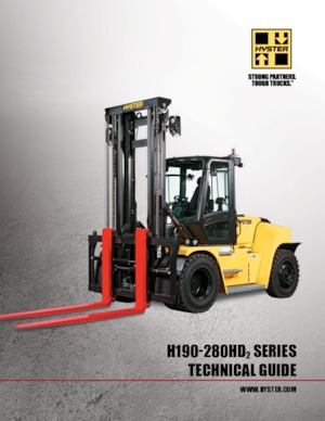 Dizelski viljuškari Hyster H190HD2