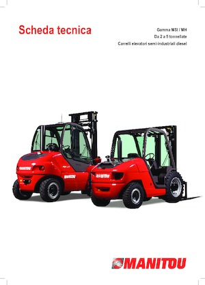 Viličari za neravne terene Manitou MSI 30 T