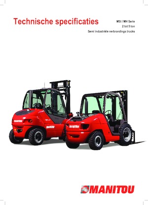 Viličari za neravne terene Manitou MSI 30 T