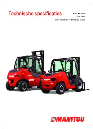 Viličari za neravne terene Manitou MSI 30 T Buggie