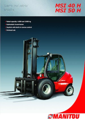 Viličari za neravne terene Manitou MSI 50 H