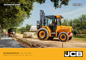 Viličari za neravne terene JCB 940-4