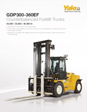 Viličari za neravne terene Yale GP330EF