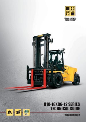Viličari za neravne terene Hyster H16XD6
