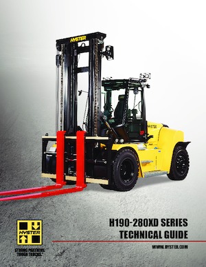 Dizelski viljuškari Hyster H190XD