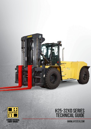 Viličari za neravne terene Hyster H32XD9