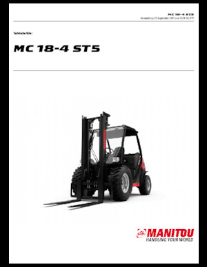 Viličari za neravne terene Manitou MC 18-4