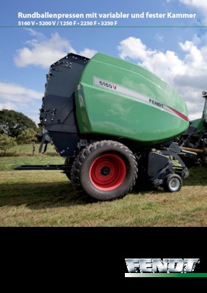 Balirke za okrugle bale Fendt 2250 F SC 14