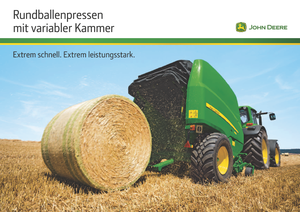Balirke za okrugle bale John Deere 864