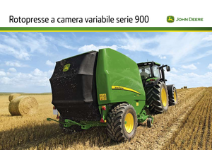 Balirke za okrugle bale John Deere 960 Premium