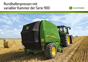 Balirke za okrugle bale John Deere 960 Premium