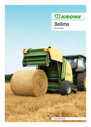Balirke za okrugle bale Krone Bellima F 130