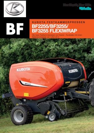 Balirke za okrugle bale Kubota BF3255 SC 14