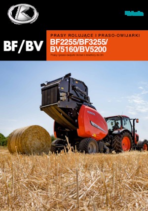 Balirke za okrugle bale Kubota BV5160 SC 14