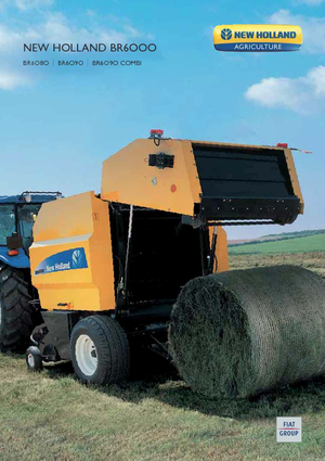 Balirke za okrugle bale New Holland BR6090