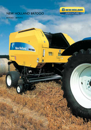 Balirke za okrugle bale New Holland BR7070 Raffer