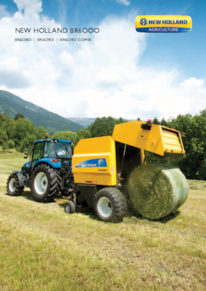 Balirke za okrugle bale New Holland BR6090 Crop Cutter
