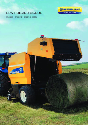 Balirke za okrugle bale New Holland BR6090 Crop Cutter