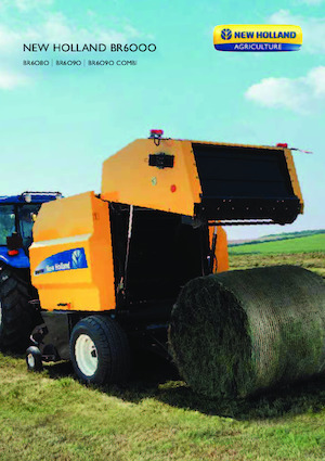 Balirke za okrugle bale New Holland BR6090 SuperFeed