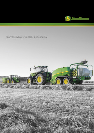 Balirke za okrugle bale John Deere C451R Kombi 