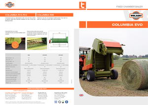 Balirke za okrugle bale Wolagri Columbia R 12