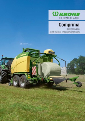Balirke za okrugle bale Krone Comprima CV 150 XC 