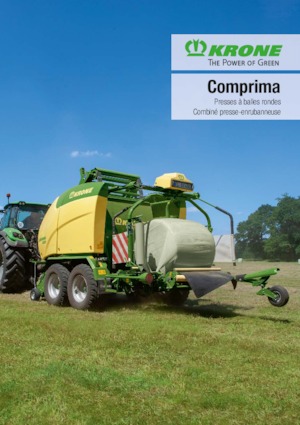 Balirke za okrugle bale Krone Comprima CV 150 XC 