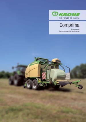 Balirke za okrugle bale Krone Comprima CV 150 XC 