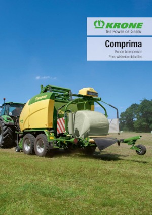 Balirke za okrugle bale Krone Comprima CV 150 XC 