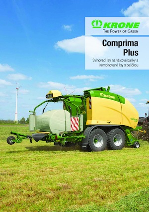 Balirke za okrugle bale Krone Comprima F 155 XC Plus 