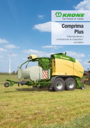 Balirke za okrugle bale Krone Comprima F 155 XC Plus 