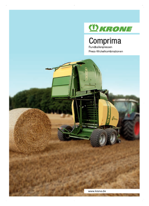 Balirke za okrugle bale Krone Comprima V 200
