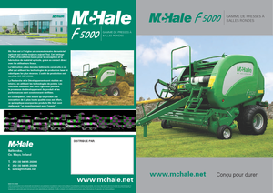 Balirke za okrugle bale McHale F 5500