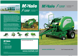 Balirke za okrugle bale McHale F 5500