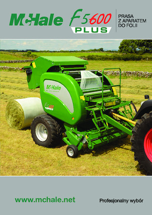 Balirke za okrugle bale McHale F 5600 Plus