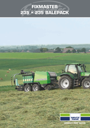 Balirke za okrugle bale DEUTZ-FAHR FixMaster 235 BP MK II