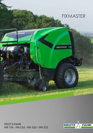 Balirke za okrugle bale DEUTZ-FAHR FixMaster 335
