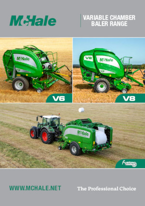 Balirke za okrugle bale McHale Fusion Vario