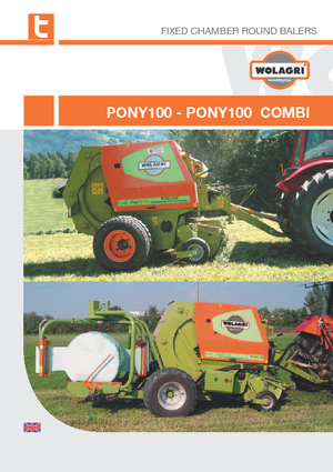 Balirke za okrugle bale Wolagri Pony 100 Combi