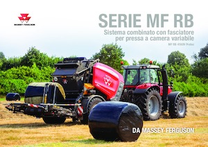 Balirke za okrugle bale Massey Ferguson RB 4160V Protec