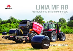 Balirke za okrugle bale Massey Ferguson RB 4160V Protec