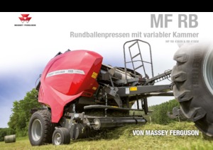 Balirke za okrugle bale Massey Ferguson RB 4160V Xtra 