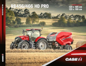 Balirke za okrugle bale Case IH RB 456 HD