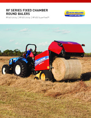 Balirke za okrugle bale New Holland RF450 SuperFeed