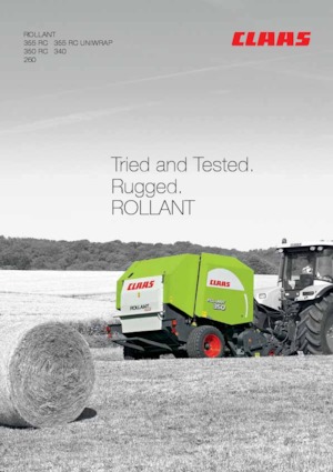 Balirke za okrugle bale Claas Rollant 355 RC