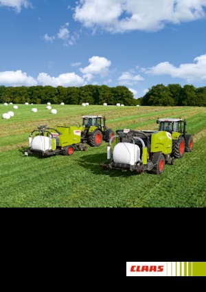 Balirke za okrugle bale Claas Rollant 455 RC Uniwrap 