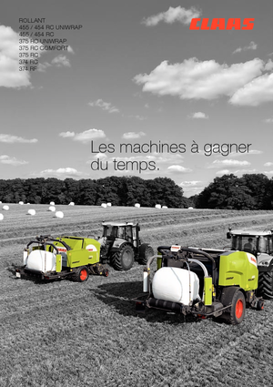 Balirke za okrugle bale Claas Rollant 375 RC