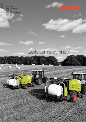 Balirke za okrugle bale Claas Rollant 375 RC